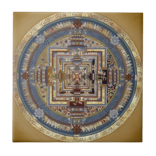 Kalachakra Mandala A Tile Tegeltje