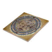 Kalachakra Mandala A Tile Tegeltje (Zijkant)