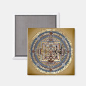 Kalachakra Mandala B magneet (Voorkant / Achterkant)