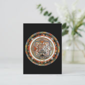 Kalachakra Mandala Briefkaart (Staand voorkant)