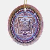 Kalachakra Mandala Keramisch Ornament (Links)