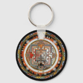 Kalachakra Mandala Sleutelhanger (Voorkant)