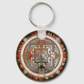 Kalachakra Sand Mandala Sleutelhanger (Voorkant)