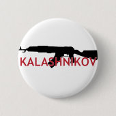 **KALACHNIKOV** RONDE BUTTON 5,7 CM (Voorkant)
