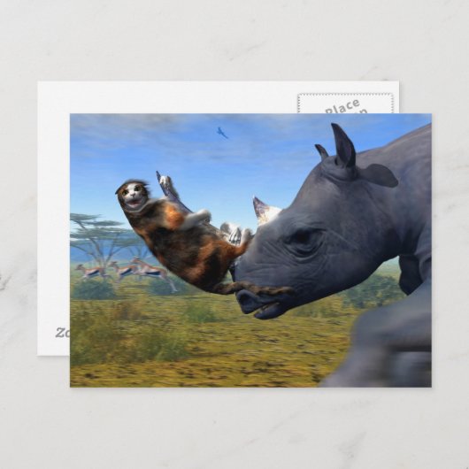 Kalahari Express Briefkaart (Voorkant / Achterkant)