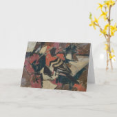 Kalahari Hoopoe - de kaart van de Kunst (Gele Bloem)