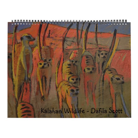 Kalahari Wildlife - Agenda Kalender (Hoes)