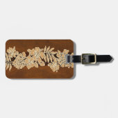 Kalaheo Hawaiian Hibiscus Tapa Bagagelabels (Voorkant horizontaal)