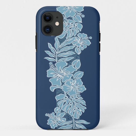 Kalaheo Hawaiian Hibiscus Tapa iPhone 5 Hoesjes (Achterkant)