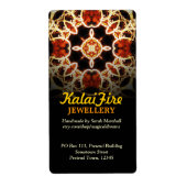 KalaiFire Jewelry Geometric Art Label (Voorkant)