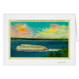 Kalakala Ferry, Puget Sound, Olympisch gebergte