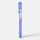 Kalakaua Border Hawaiian Hibiscus Periwinkle Case-Mate iPhone Case (Achterkant / Links)