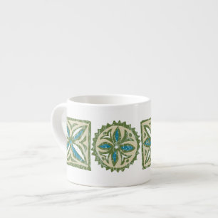 Kalakaua Hawaïaans Tropisch Tapa KL301 Espresso Kop