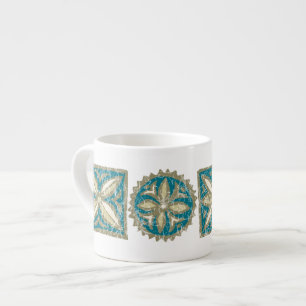 Kalakaua Hawaïaans Tropisch Tapa KL303 Espresso Kop