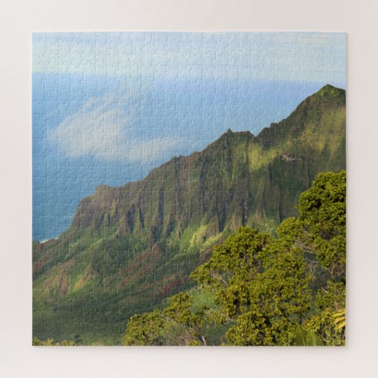 Kalalalu Overlook - Kauai, Hawaii - 20x20 - 676 pc Legpuzzel (Verticaal)