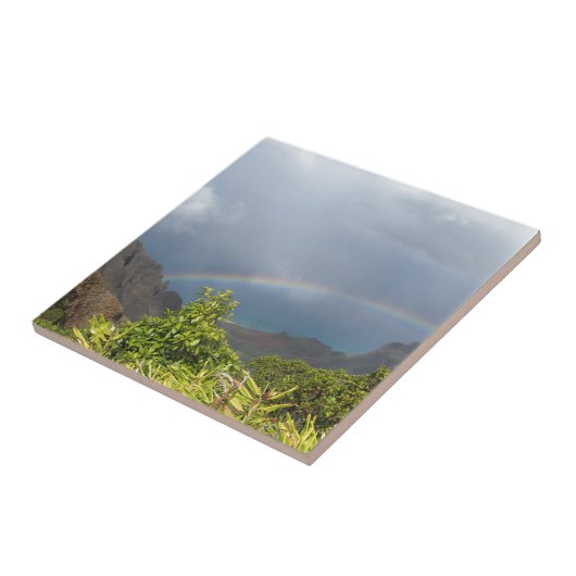 Kalalau Rainbow Tegeltje (Zijkant)