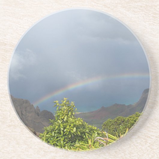 Kalalau Rainbow Zandsteen Onderzetter (Voorkant)