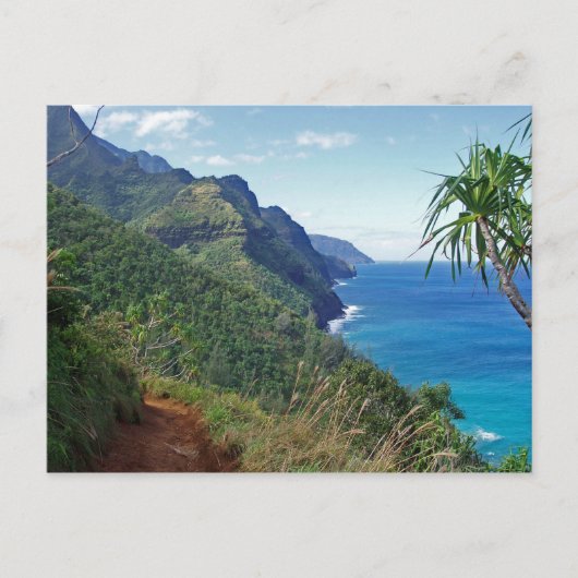 Kalalau Trail Briefkaart (Voorkant)