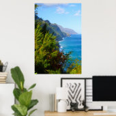 Kalalau Trail Poster (Thuiskantoor)