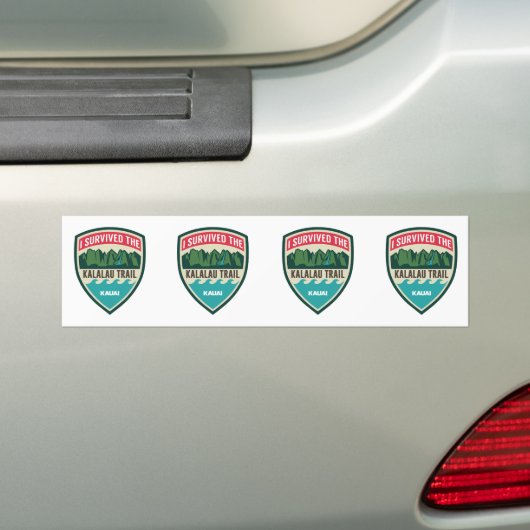 Kalalau Trail Stickers (Op auto)