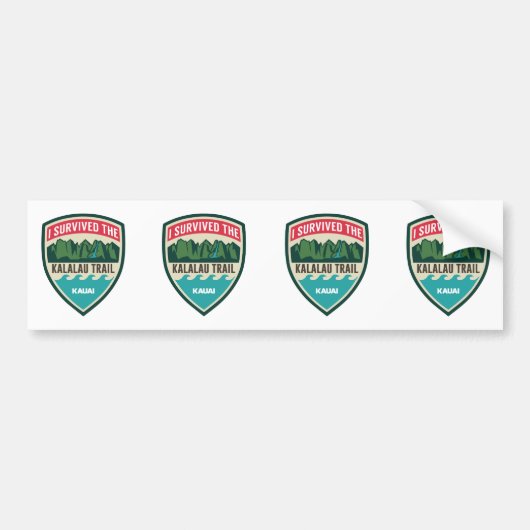 Kalalau Trail Stickers (Voorkant)