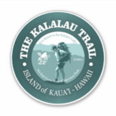 Kalalau Trail (T) Sticker (Voorkant)