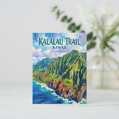 Kalalau Trail VS Briefkaart (Staand voorkant)