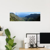Kalalau Valley, Kauai, Hawaii Poster (Thuiskantoor)