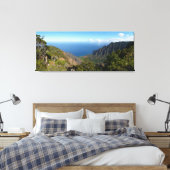 Kalalau Valley panorama canvas print (Insitu (Slaapkamer))