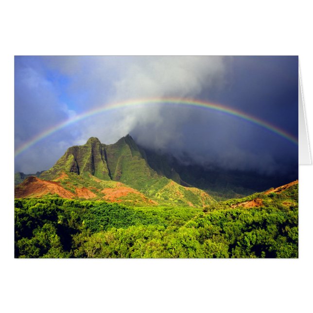 Kalalau Valley Rainbow (Voorkant Horizontaal)