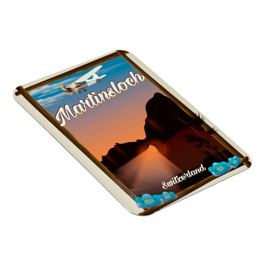 Kalamalka-meer, Brits-Columbia Canada Magneet (Rechterzijde)
