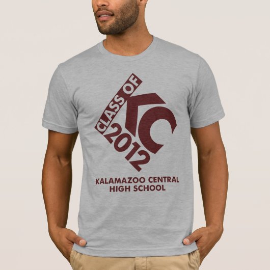 Kalamazoo Central Class of 2012 T-shirt (Voorkant)