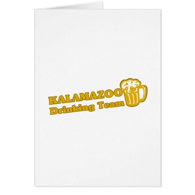 Kalamazoo Drink T-T-shirts (Voorkant)