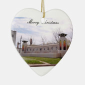 Kalamazoo-kerstversiering Keramisch Ornament (Rechts)
