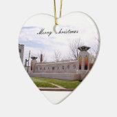 Kalamazoo-kerstversiering Keramisch Ornament (Links)