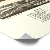 Kalamazoo, MI Panorama Map - 1883 Poster (Hoek)