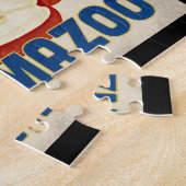 Kalamazoo Michigan Apple - Vintage Travel Legpuzzel (Zijkant)