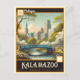 Kalamazoo, Michigan | Briefkaart