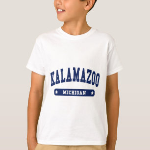 Kalamazoo Michigan College Style-shirts T-shirt