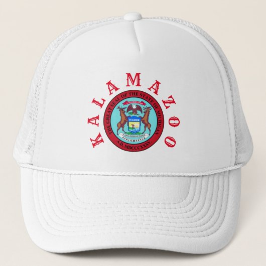 Kalamazoo, Michigan Trucker Pet (Voorkant)