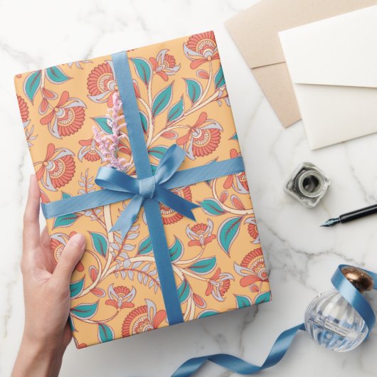 Kalamkari Cadeaupapier (Geschenken)