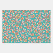 Kalamkari Inpakpapier Vel (Voorkant)