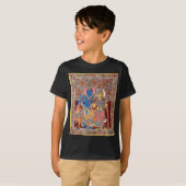 KALAMKARI RADHA KRISHNA PAINTING T-SHIRT (Voorkant volledig)