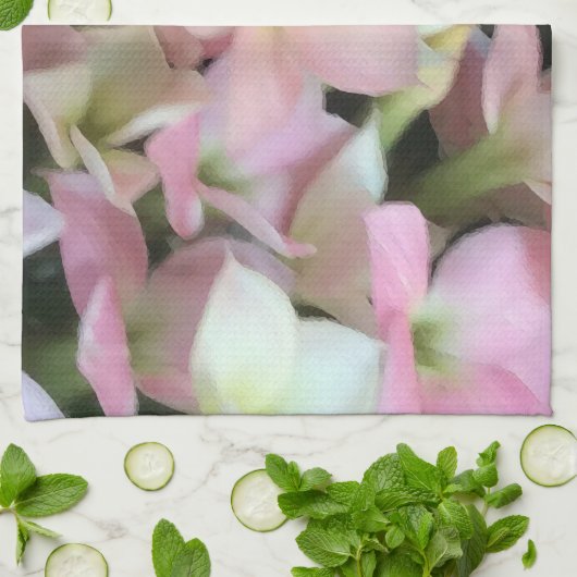 Kalanchoe Bloemen Theedoek (Gevouwen)