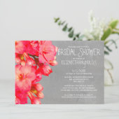 Kalanchoe Bridal Shower Invitations Kaart (Staand voorkant)