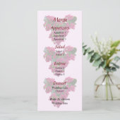 Kalanchoe Bruiloftsmenu Menu (Staand voorkant)