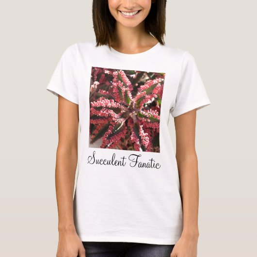 Kalanchoe "Butterfly Wings" dames T-shirt (Voorkant)