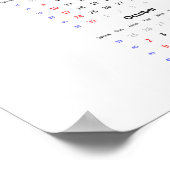 Kalandender meeuw 2022 Poster - Zondag eerst (Hoek)