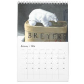 Kalander van willekeurige schilderijen van Jeanine Kalender (Feb 2026)