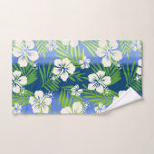 Kalani Tie Dye Blend Tropisch Hibiscus - Blauw Bad Handdoek (Handdoek)